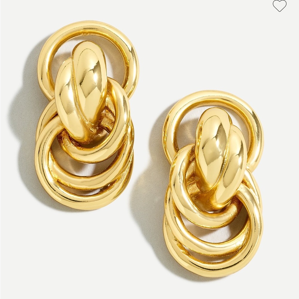 J. Crew Gold-Tone Hoop Earrings SOLD OUT